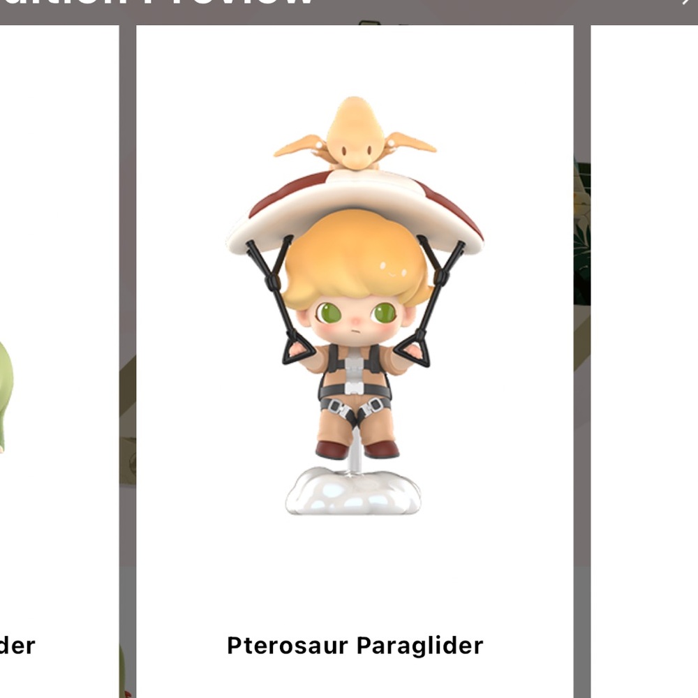 POP MART DIMOO JURASSIC WORLD FIGURE- PTEROSAUR PARAGLIDER 🦖🦕📸